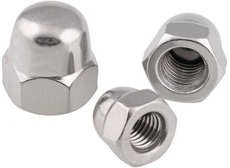5 STÜCKE M8-M20 304 Edelstahl Hutmutter Feingewinde Gegenschraube Kappe Kugelkopf Hutmutter (Size : M10 X 1.25 threads)