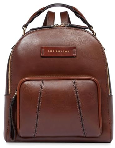 THE BRIDGE Brigida Backpack Marrone 14 / Oro