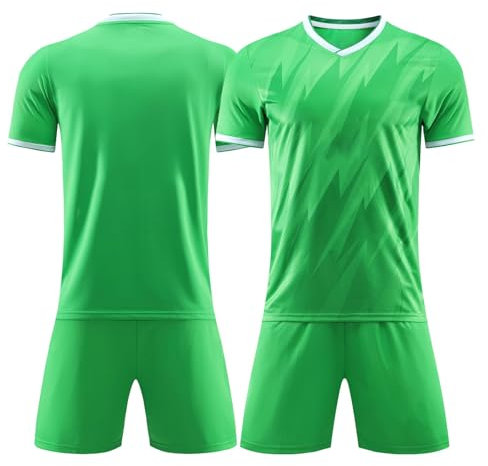 LILIHOT Deutschland Trikot EM 2024 Fußball Trikot Personalisiert,Fussball Trikot Kinder/Erwachsene Unisex,Fan T Shirt&Shorts Set,2024 Trikot Fanartikel Football Trikot EM Trikot(#C 2)