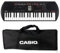 Casio SA-81 Tastiera Portatile a 44 Tasti, Nera/Grigio Chiaro, con Borsa da Trasporto Nera