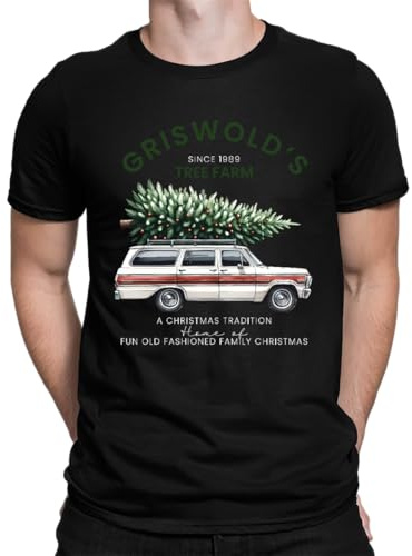 Griswolds Tree Farm - Weihnachten Christmas Herren T-Shirt