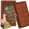 2 Stück Schokoladenform Silikon Tief Schokoladentafel Form, Silikonform Schokoladentafel, Extra Tief Schokolade Form für Schokolade Praline Süßigkeiten - Ideal für Schokolade mit Pistazien