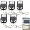 5 piezas de 433 MHZ universal para abrir puertas de garaje, control remoto automático universal, abridor de puerta de garaje inalámbrico de 433 MHz, control remoto de puerta de garaje, abridor