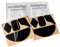 Mars Fox Mice Skates Mouse Feet for Razer Naga X Ergonomic MMO Gaming Mouse (2 Sets)- Thickness 0.7mm (Black)