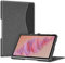 Fintie Funda para Tablet Lenovo Tab Plus (TB351FU) 11.5 Pulgadas 2024, Funda Ultraligera con Ranuras para Documentos,Denim Gris
