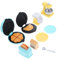 Yardwe 1 Satz Mini-Küchenwerkzeuge für kinderspielzeug Dollhouse playmobile Children Toys hühner Kid Toys Mini-Hausdekoration Miniatur-Raumdekorationen Plastik