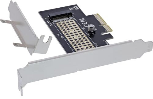InLine PCI Express Karte zu 1x intern NVMe M.2 Key M, PCIe x4, 76660V