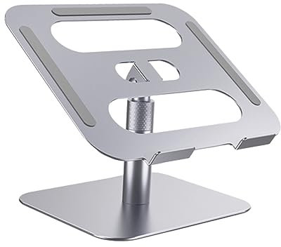 Yardenfun 1Pc Laptop Stand Ergonomic Desk Riser for Improved Visual Angle Air Circulation for Gaming Video Streaming Typing Compatible with All