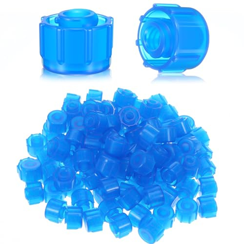 100 Pcs Syringe Tip Caps, Syringe Caps Easy Grip