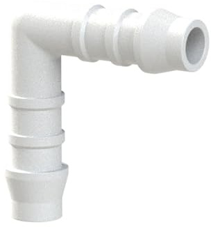 RIEGLER 111010-34.812 Winkel-Schlauchverbindungsstutzen, für Schlauch LW 6 mm, POM, 1Stk