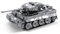 Metal Earth Fascinations Metallbausätze - Panzer Panzerkampfwagen Tiger I Tank, lasergeschnittener 3D-Konstruktionsbausatz, 3D Metall Puzzle, DIY Modellbausatz mit 2 Metallplatinen, ab 14 Jahre