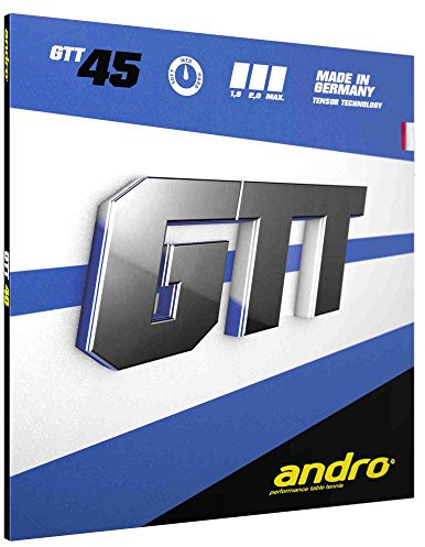 ANDRO Belag GTT 45 Farbe 1,8 mm, rot, Größe 1,8 mm, rot