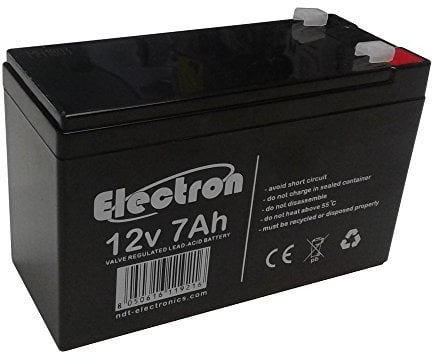 Batterie au plomb rechargeable 12 V 7 Ah 20 hr pour alarmes antivol ups lampes d'urgence