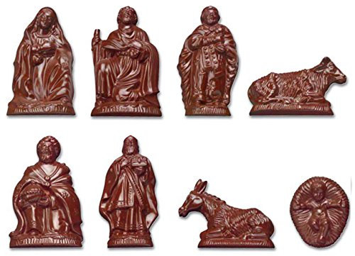 Stampo per cioccolato in policarbonato PERSONAGGI DEL PRESEPE