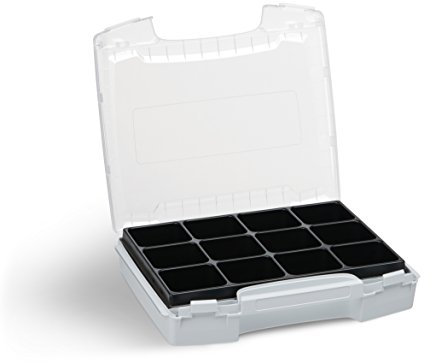 L-BOXX Sortimo i-BOXX 72 grau bestückt mit Einlage 12-fach