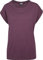 Urban Classics Women's Ladies Extended Shoulder Tee T-Shirt, Cherry, 4XL
