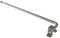 Flairdeco Schwenkstangen Schwenkarm-Gardinenstangen, Metall, Chrom matt, ausziehbar 60-100 cm, 2 Stück