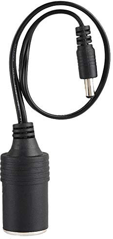 Broco Mechero hembra a DC 5,5 * 2,1 mm enchufe hembra enchufe de alimentación Adaptador de cable