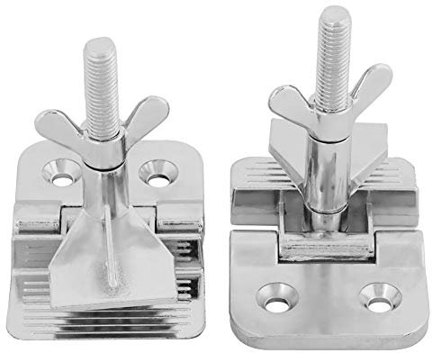 SANON 2PCS Butterfly Hinge Clamp Silk Screen Printing Metal Butterfly Frame Hinge Clamp DIY Hobby Tool