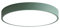 BigPinwheel Minimalist LED Bunte Macaron Deckenleuchte, nordischer moderner Stil Unterputz Kreative Deckenleuchte, 3 Farbtemperaturen, Schlafzimmer, Esszimmer, Wohnzimmer (Green, 30cm)