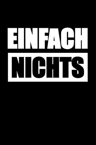 Einfach NICHTS: Geschenk für die, die einfach NICHTS haben wollen Pure Black