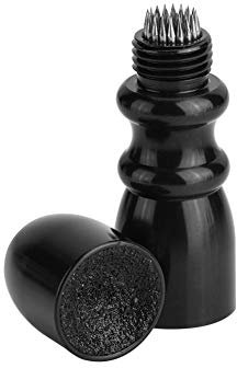 VGEBY Billard Cue Tip Tool, Snooker Pool Tip Mate Shaper Billard Reparaturwerkzeug Cue Tip Pricker(Black)