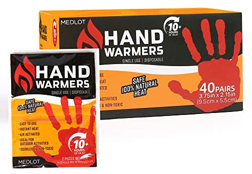 MedLot Hand Warmers (40 Pairs)
