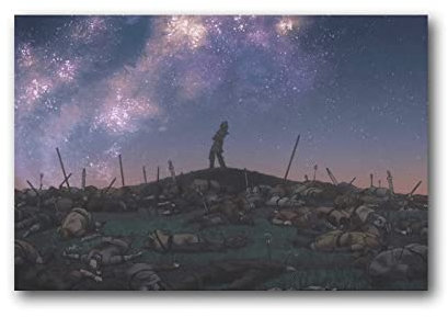 HUIBEI Anime-Poster (15), 20 x 30 cm, Wandmontage, Modern, Ungerahmt, Wohnzimmer, Schlafzimmer, Heimbüro