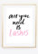 Din A4 Kunstdruck ohne Rahmen - All you need is lashes - Wimpern Beauty Lashes make up Kosmetik - Druck Poster Bild