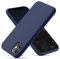 OitiYaa Silicone Case Compatible with iPhone 11 Case 6.1 Inch, Soft Ultra Slim Protective Shockproof Liquid Silicone Phone Case with Anti-Scratch Microfiber Lining,Midnight Blue