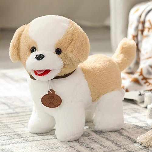 DHESSO 35cm Netter Husky Plüschtier Hund Puppe Berühmter Hund Welpe Erha Kinder Baby Plüschtier Kreative Raumdekoration Shih Tzu 35cm