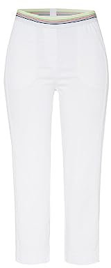 Toni Damen Schlupfhose »Sue« mit gestreiftem Gummizug Sue 40 White | 080