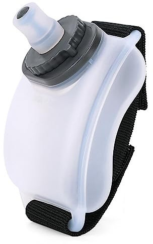 Fukamou Sport Trinkflasche | Wasserflasche Für Das Handgelenk | 200ml Silikon Wasser Flasche | Passt Radfahren, Walking, Laufen, Sport, Freizeit Und Alle Outdoor Aktivitäten