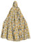 RFSHOP Beautiful White Swans on The Lake printed Unisex Adults Long Hooded Cloak Cape for Halloween carnival Cosplay Costumes,w
