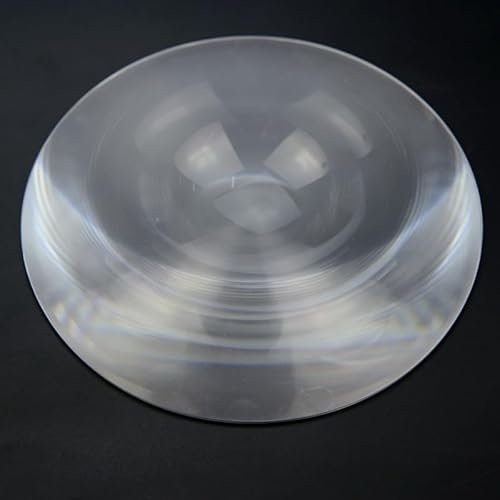 GatherTOOL 1PC Dia 230mm Optische PMMA Solar Fokus Fresnel-linse Scheinwerfer Objektiv Flugzeug Lupe Solar Kondensor Objektiv Brennweite 110mm/190mm (Size : 230mm, Color : 190mm)