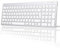 OMOTON KB155 Tastatur Kabellos für Mac (FR Black)