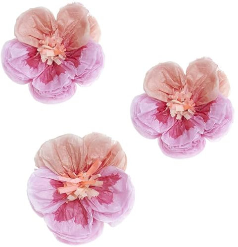 Seidenpapierblumen Stiefmütterchen, Pink, S, FSC MIX