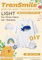 TRANSMILE PU-Heat Transfer Paper for T Shirts A4 10 Sheets Printable Heat Transfer Vinyl for White Fabric Iron on Transfers for Inkjet Printer Light Textiles(TS-H-L1.0-10)