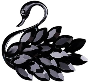 Schwanen-Brosche, Temperament, vielseitig einsetzbar, Mantel, Cardigan, Knopfnadeln, elegantes Persönlichkeits-Zubehör, /