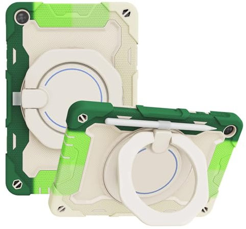 Compatibile con custodia per tablet Honor Pad X8, armatura 3 in 1, resistente, antiurto, protettiva, con tracolla [senza pellicola protettiva e penna] - C