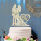 Cake Topper Hochzeit, Tortendeko Hochzeit, Hochzeitspaar Figuren deko,Strass Herz Torten Topper Hochzeit, Mr & Mrs Cake Topper Personalisiert Hochzeit,für Hochzeitstorten und Jubiläumsparty
