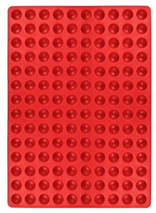 Moule rond en silicone, moules en silicone pour la cuisson en forme de demi-sphère, moules à chocolat, moule à friandises pour chien, moule à friandises pour ganache, gelée, caramels, biscuits,