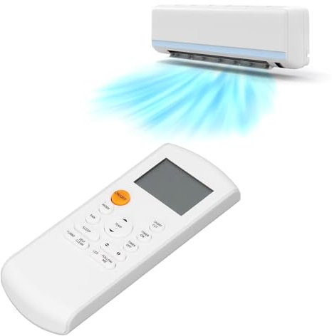 Mando a Distancia de Repuesto para Aire Acondicionado Midea, Mando a Distancia de Aire Acondicionado Compatible con Fresh RG57A16 BGEF RG57A2 BGEF RG57A3 BGEF RG57B BGE