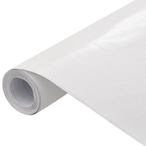 vidaXL Autofolie 4D Weiß 100x150cm PVC Selbstklebend Auto Folie Klebefolie