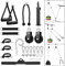 plplaaoo 27pcs Fitness -Riemenscheibensystem Fitnessstudio LAT Pulldown Anhang Squat Rack Dual Cable Machine mit Bizeps Curl, Rücken, Unterarm, Schulter -Ausrüstung für das Home
