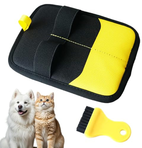 Pet Hair Remover Gloves - Cat Remover | Deep Cleaning Cat Hairs Removers, Reusable Electrostatic Gloves Pet Hair for Furniture Couch Carpet Clothes Pets Shedding Tool