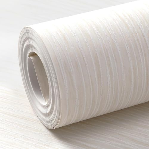 Mix Plain Stripe Textured Thick Wallpaper 3D Embossed Modern Minimalist Wallpaper Roll Striped Flocking Wallcoverings No Match Irregular Stripes Wallpapers for Bedroom Living Room Lounge Hall Beige