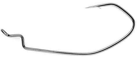 Owner American Down Shot Offset-Haken (7er-Pack), 1/0, Schwarz