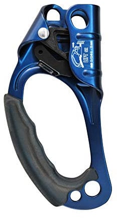 KONG Guantes de Piel-GR. L (10) Accesorios Escalada, Adultos Unisex, Azul (Azul), Talla Única