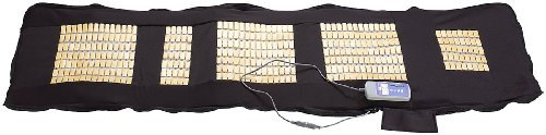newgen medicals Massageliege: Doppelseitige Ganzkörper-Vibrations-Massageauflage, 6 Programme (Massagematten, Massagematte ganzer Körper, Massagesessel)